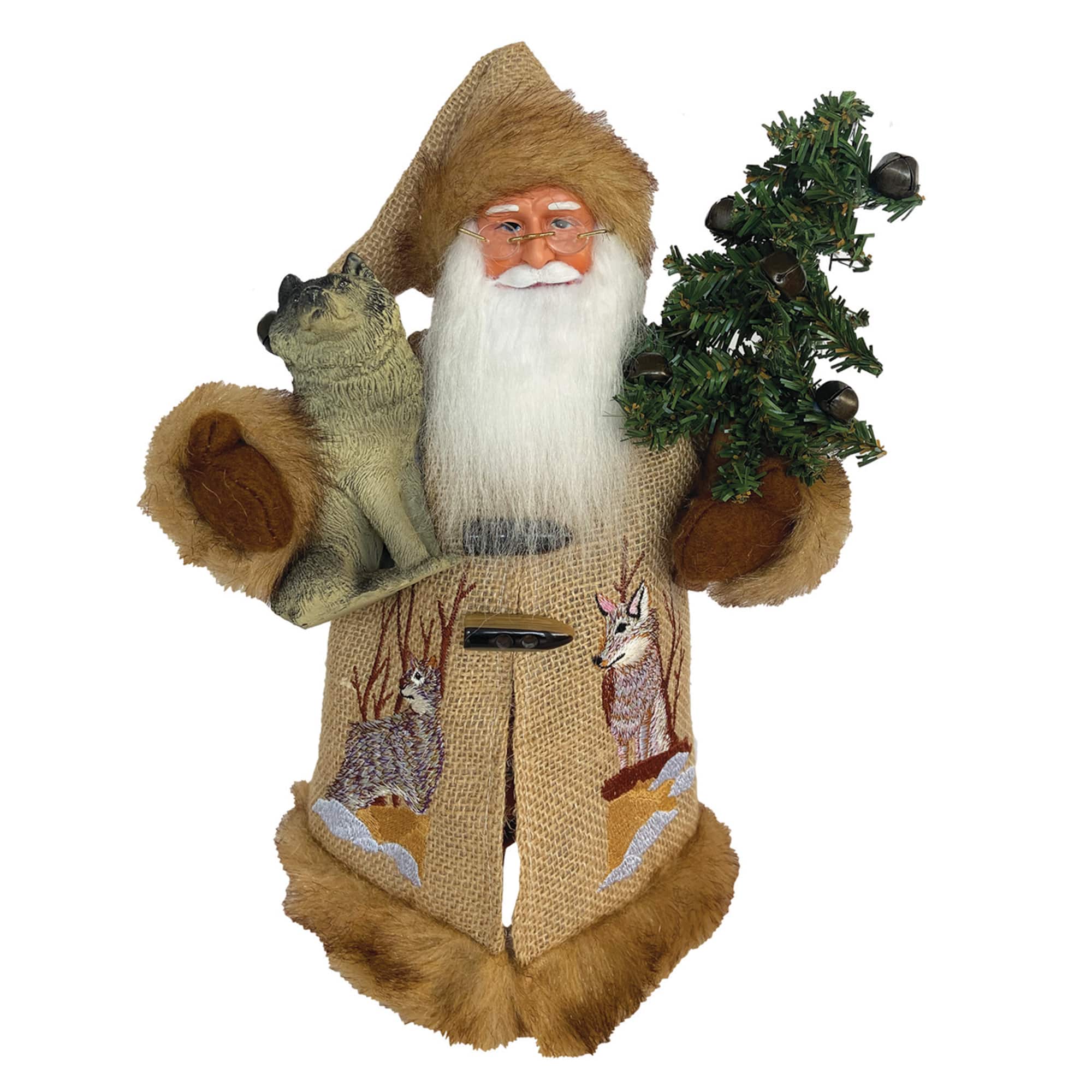 Santa's Workshop 15" Call of the Wolf Claus